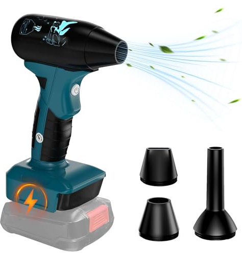 Souffleur à Feuilles Compatible avec Bosch 18 V GBA, Mini souffleur à air comprimé, souffleur à poussière électrique, souffleur à poussière, souffleur à poussière, souffleur à poussière,