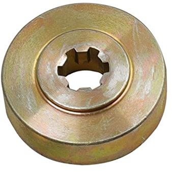 Adaptateur de tête de débroussailleuse, plaque de pression, disque de protection, rondelle de pression, écrou de sécurité