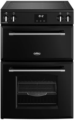 Belling Farmhouse 60Ei TCH 60cm Electric Cooker with Induction Hob - Black - A/A Rated