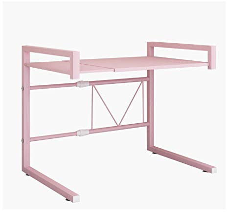 Scaffale da cucina con bellissimo ripiano per microonde, per piano di lavoro della cucina e armadio da cucina, scaffale per riporre oggetti, può sopportare 40 kg (Colo