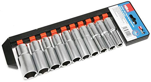 Hilka 01041002 1/2-inch Pro Craft Deep Metric Socket Set