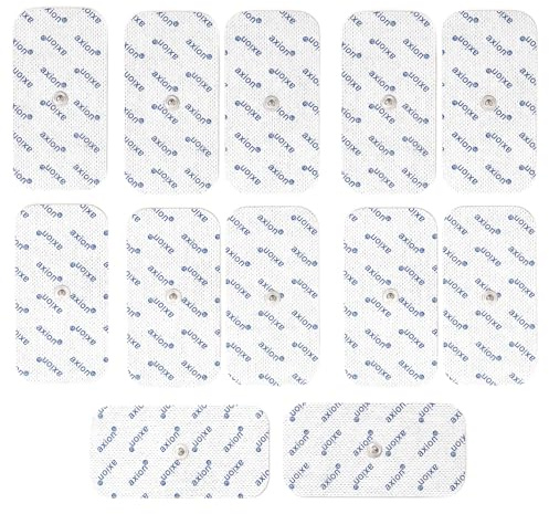 12 Electrode-Pads - Compatible to EMS- & TENS-Devices with 3.5mm Plug Connection