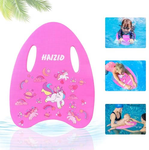Schwimmbrett Kinder, Schwimmbrett Kickboard mit Griffen für Kinder Erwachsene, Eva Schaumstoff Schwimmen Kickboard Trainingsausrüstung, Schwimmhilfe Kinder für Schwimmübungen, Wasserbrett Kinder (B)
