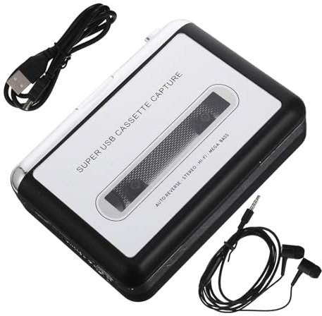 Tofficu Convertidor De Cinta USB Plug and Play Software De Conversión Incluido