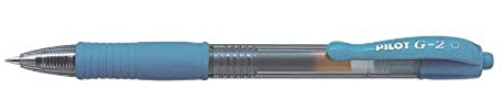 Pilot G207 Fine Gel 0.7mm Rollerball Pen - Light Blue (Pack of 12)