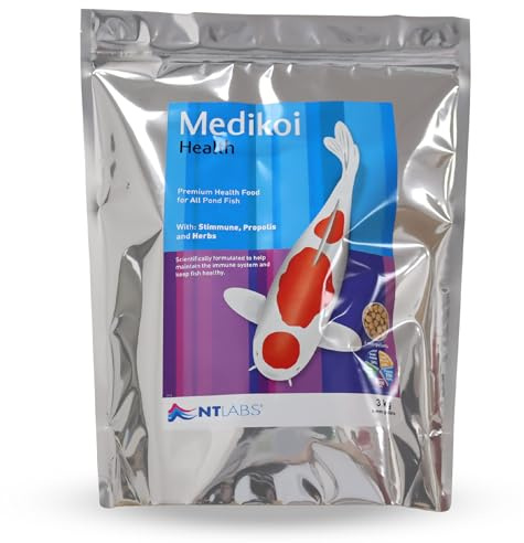 NT Labs Medikoi Health Pond Fish Food Adult 6mm Floating Pellets (3kg)