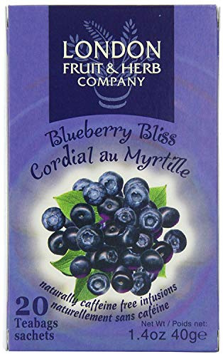 London Fruit & Herb Company Tea, Blueberry Bliss, 20 Count