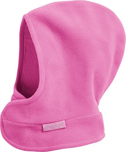 Playshoes Unisex Kinder Fleece-Schlupfmütze Winter-Mütze, pink, 51/53cm