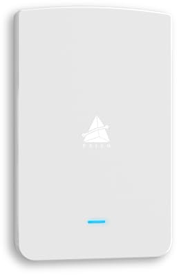 BROWAN WiFi 6 Access Point AX1800 i-Wall Wifi6-router (MI13) stöder PoE genomströmning WPA3 MU-MIMO för hotell, kontor mötesrum, hemnätverk dubbla samtidiga antenner