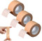 Self-Adhesive Wrap Tape,3 Rolls Surgical Tapes,2.5cm x 5m Skin Color Breathable Self Adhesive Bandage,Medical Tape for Dressings Wound Care Sports,Cohesive Bandage Tape(Skin Color 2.5cm*5m)
