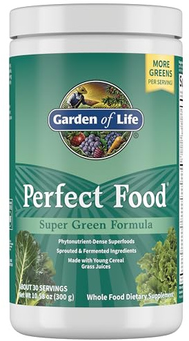 Garden of Life Perfect Food Super Green Formula, Powder - 300g