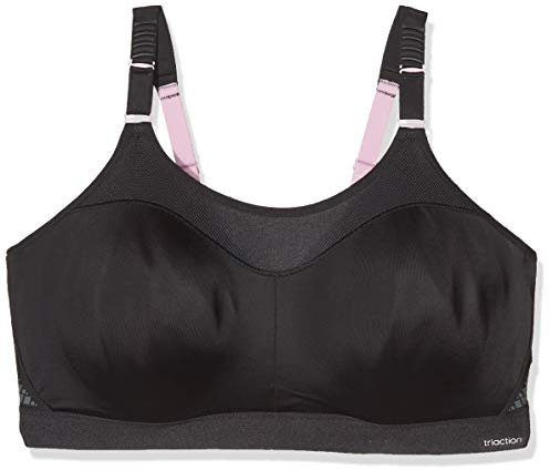 Triumph Mujer Triaction Control Lite W01 Ex, Minimizer Sports Bra, Black, 105E