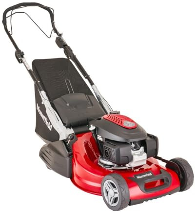Mountfield SP555R V Petrol Lawnmower Red Galvanised Steel
