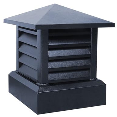 Comignolo, Tappo Per Canne Fumarie Da Tetto Base Quadrata Accessori Inclusi, Coperchio Comignolo Per Camino Antipioggia Da Esterno Base, Tappo Per Camino, Varie Misure(350*350mm/13.8*13.8in)