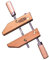 BESSEY HS-8, 8 in. Wood Hand Screw Clamp, Brown