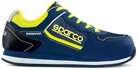 Sparco 0752744BMGF, Gymkhana S1p SRC, Zapatos de Seguridad de Trabajo, Turquesa, Unisex Adulto, Multicolor, 42/50 EU