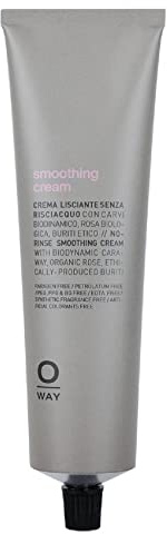 0way SMOOTHING CREAM, Made in Italy - Biodynamic For Smooth Creme, Create Frizz-free, Velvety Soft Hair (5 oz)