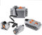 BrickBounty 4 Pcs Motor Kit Power Functions, Motor Set Technical Parts for STEM Assembled Building Block, Control Function for MOC Bricks