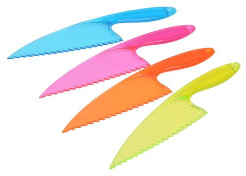 Cabilock Per Torta in Plastica Seghettata Set Per Torte Nuziali Accessori Per Feste e Matrimoni Facile Da e Utilizzare Colore Casuale