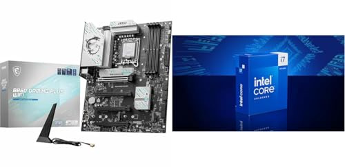 MSI B860 Gaming Plus WiFi Mainboard + Intel® Core™ i7-14700K Desktop Processor 20 cores