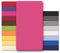 CelinaTex Jersey Spannbettlaken Lucina 90x200-100x200cm pink 100% Baumwolle gekämmt bis 26cm Matratzenhöhe Spannbettbezug, Leintuch, Bettlaken, elastisch, Strech, Oeko-Tex
