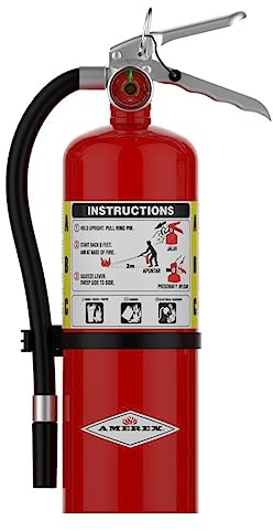 Amerex B402, 5 lb. ABC Dry Chemical Fire Extinguisher, with Wall Bracket