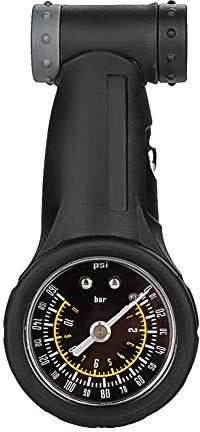 Manometro per pneumatici Keenso per bici, manometro per mountain bike Pneumatico manometro per riparazione bici Bicicletta a doppia valvola (Presta/Schrader) fino a 160 PSI
