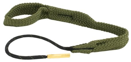 RIFLE DOC Laufreinigung-Schnur für Revolver Pistole Ölschnur Wet-Reinigungsschnur für Kaliber 9mm Cal .38 .357 Waffen-Reinigungsset, Laufreiniger mit gängigen Waffenöle & Pflegemitteln