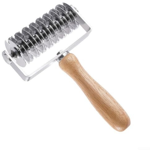 Fai risaltare i tuoi dolci con la taglierina a rullo in acciaio inossidabile