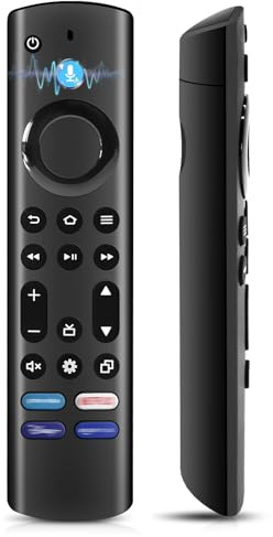 Telecomando Vocale Sostitutivo per AMZ Smart TV Stic-k(2nd Gen & 3rd Gen)/Lite,4K,4K Max,Per AMZ Smart TV Cube (2nd Gen & 3rd Gen) TVs