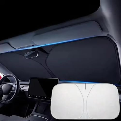 R-timer 1Pcs Pare-Soleil de Voiture pour Lexus NX 350h / 350h F Sport 2021 2022 2023 2024 2025 2026 Pliable Protection UV Réflecteur de Chaleur Couverture de Pare-Brise Avant,L