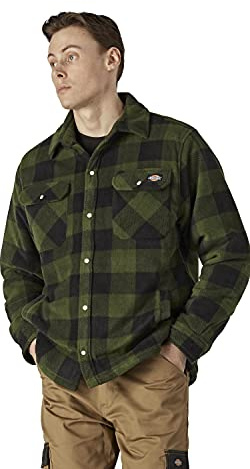 Dickies, Herren, Dickies Portland-Hemd, GRÜN, 3XL
