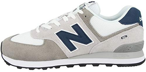 New Balance Men's 574v2 Trainers, Grey Grey White Eag, 7.5 UK