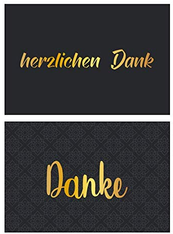 2 stycken premium tackkort (fällkort) med 4 kuvert, tack, kort, gratulationskort, bröllop, födelse, baby, dop, avskedad, födelsedag, jubileum
