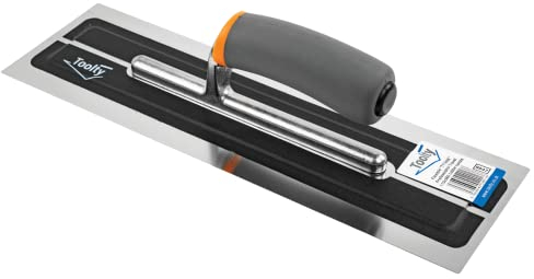 Toolty TLTY8047 Ultraflexible Gipsbearbeitungskelle – Edelstahl-Finishing-Handwerkzeug – mit weichem Griff – 35,6 cm