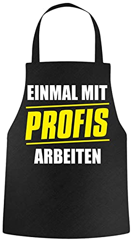 Spaß Kostet Grillschürze Sprüche Einmal mit Profis Arbeiten