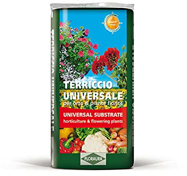 Terriccio universale di alta qualità Floraura Professional in sacco da 50 litri Vivaio di Castelletto