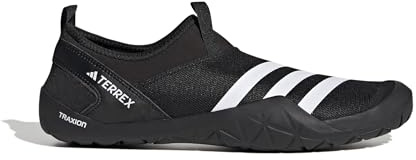 Adidas Unisex Terrex Jawpaw Slip-On Heat.RDY Water Shoes, Core Black/Cloud White/Silver, 351/2 EU