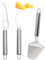 Pack De 3 Couteaux À Fromage, Couteaux À Fromage En Inox, Couteaux À Couper Le Beurre, Couteaux À Pâtisserie, Ustensiles De Cuisine