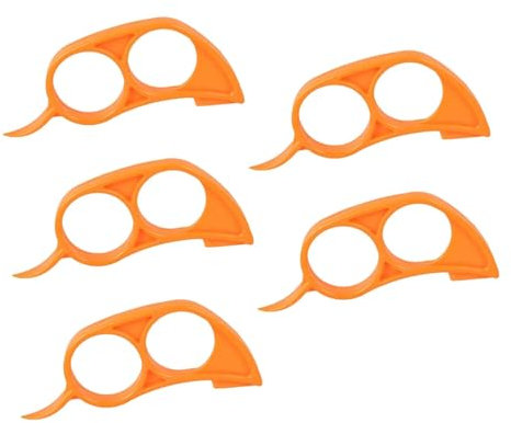 Sbucciatore per agrumi, 5 pezzi, strumento pelapatate arancia, pelapatate per arance, mandarini, limoni, pompelmi e lime