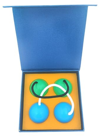 Shakers asalato in legno - Set di strumenti a percussione da 2 pezzi, palline di sabbia Kashaka ritmiche | Shakers Ball Per adulti, adolescenti, appassionati di musica, perfetti per le riunioni di