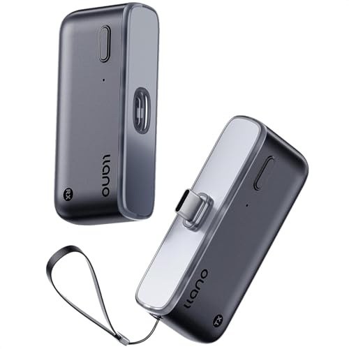 Ilano S850 USB-C Trasmettitore e Ricevitore HDMI Wireless, Ingresso Ultra 4K Uscita 1080P@60Hz, 50M, 5G+2.4G, Plug & Play per Telefono, Tablet, Laptop, PC, Monitor, Proiettore, TV Box, ecc(Nero)