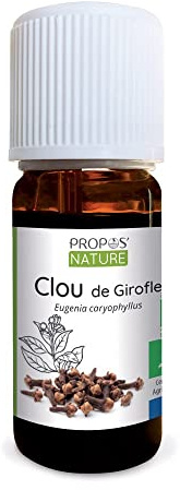 Huile essentielle de Clou de Girofle Bio - Eugania caryophyllus bud oil - 10ml - PROPOS'NATURE