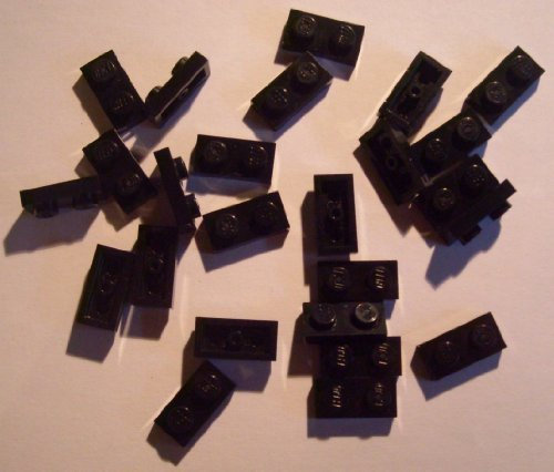 LEGO 25x 3023 Plate 1x2 | Black