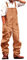 Minetom Herren Jeans Latzhose Overall Arbeitshosen Lange Jeanshose Retro Denim Arbeitslatzhose Jumpsuit Multifunktion Hose Arbeitskleidung Loose Fit B Braun XL