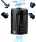 Electric Air Pump,Rechargeable Paddle Board Pump Air Mattress Pump Battery Powered Air Pump with Camping Light,4 Nozzles for Air Mattress Beds, Swimming Ring, Pool Floats/Toys