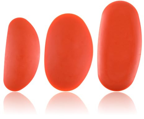 Giantree 3pcs Pottery Ribs, Pottery Clay Sculpt Tools Set, Soft Silicone | Soft Silicone Rubber Clay, Ceramic Sculpting Tools Set, for Finishing Shaping and Smoothing Removing Finger Marks