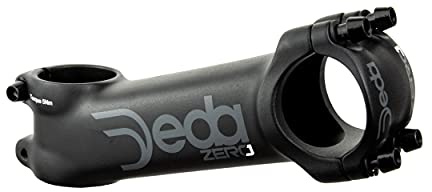 Deda Elementi Zero 17 Degree Riser Stem, Black, 80mm