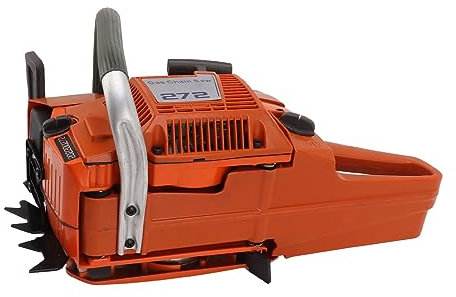 Motosierra a Gasolina Motosierra con Cabezal Eléctrico Leñador Mecánico Cuerpo Hus272 Unidad G272 Motosierra Forestal Jardinería Gasolina 72Cc G272 Motosierras con Cabezal de