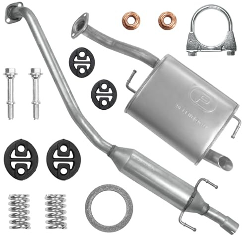 POLMOstrow Auspuff für Toyota Corolla 9 IX E12 2001-2007
